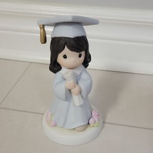 Precious Moments Peach Graduation Box